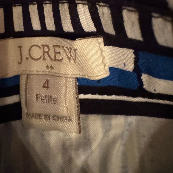 J.Crew Skirt Geometric Patterns NWOT - Picture 7 of 7